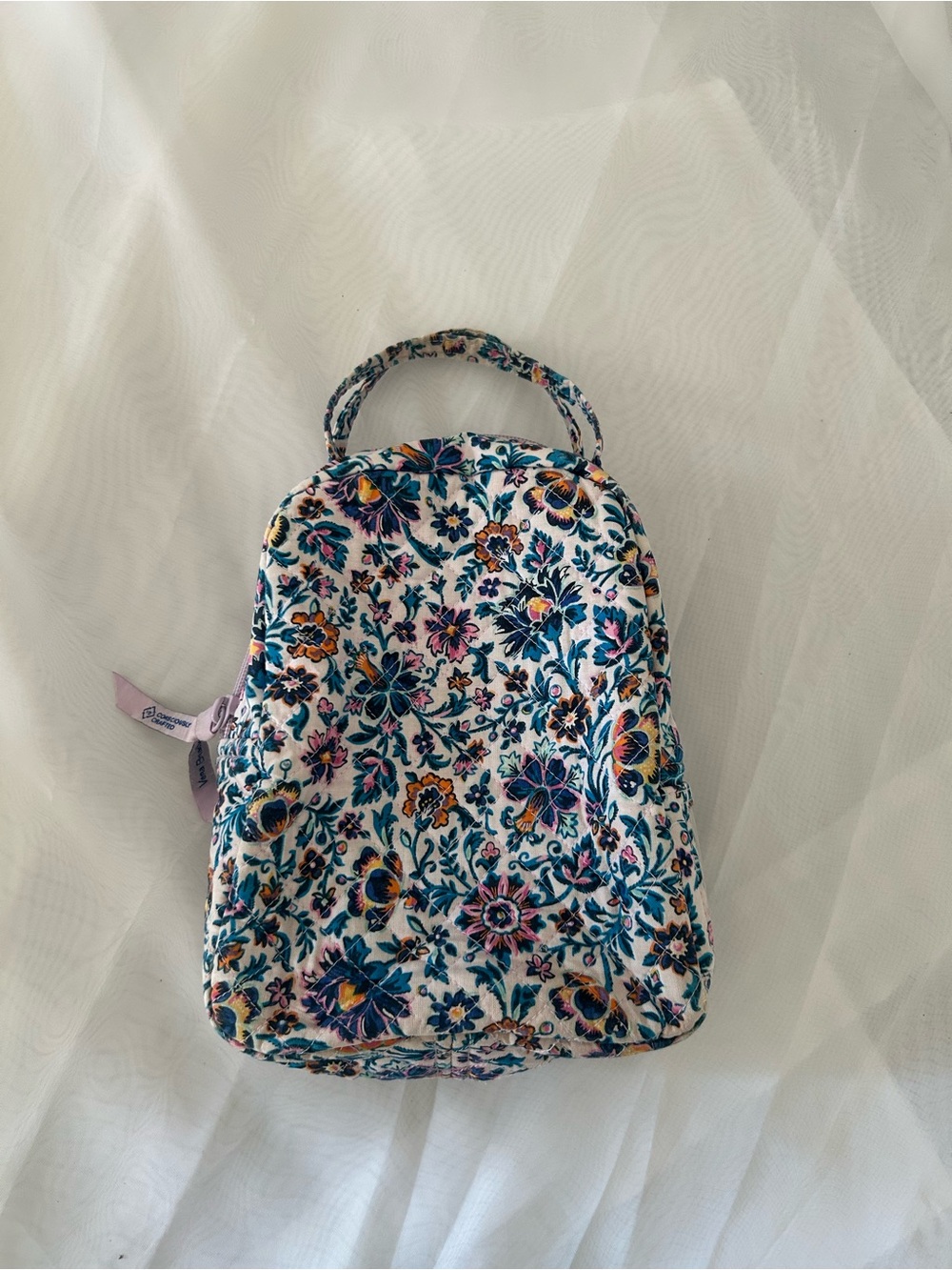 Vera Bradley Floral Quilted Lunch Bag - Picture 2 of 8